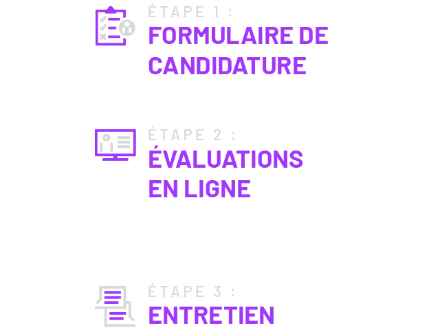le process de présélection volumique