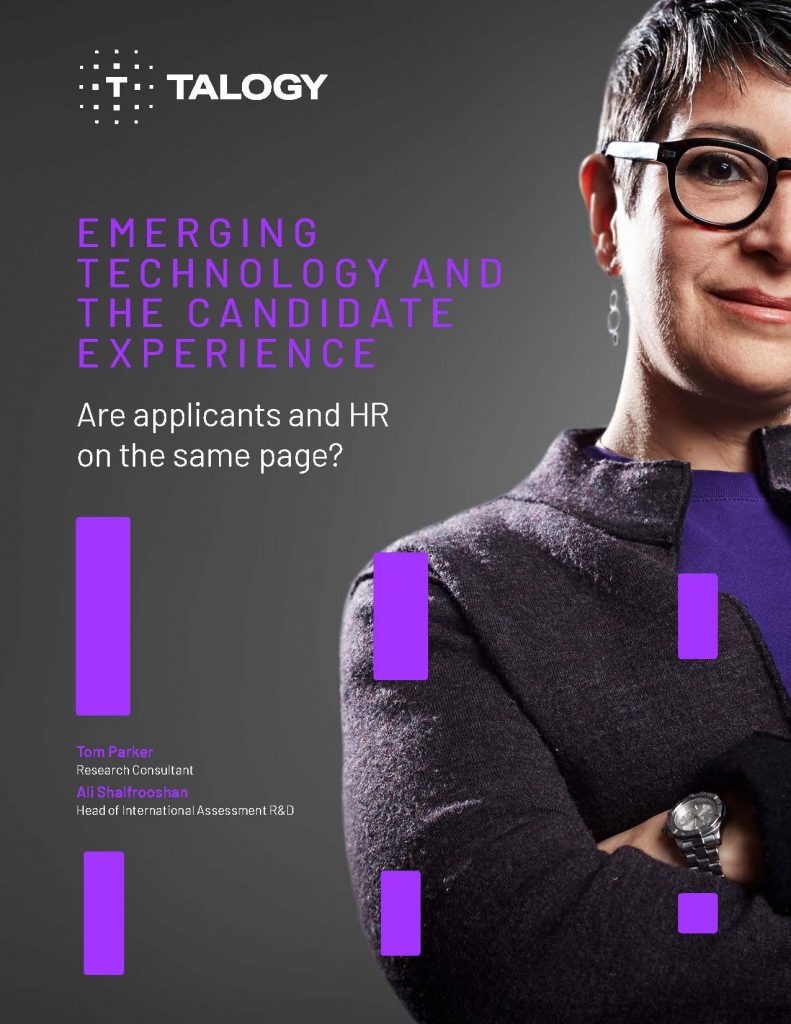Emergency technology and the candidate experience whitepaper cover image