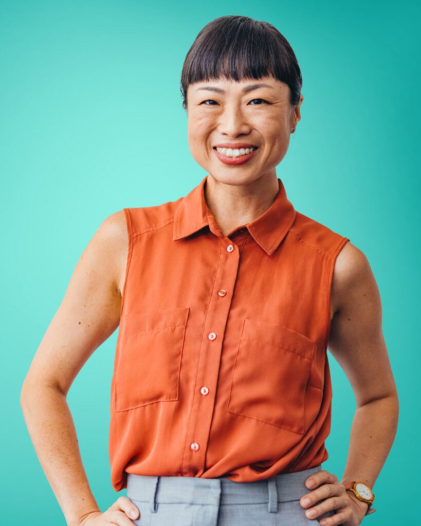 woman posing with hands on hips