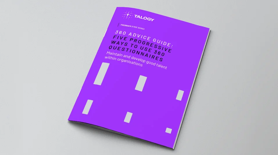 360 advice guide: five progressive ways to use 360 questionnaires cover image
