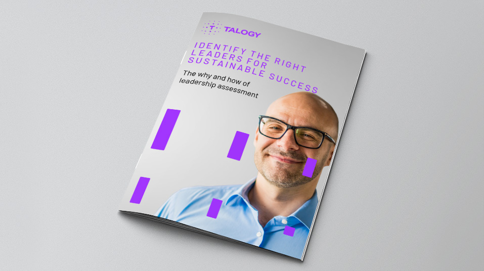 identify the right leaders for sustainable success cover image