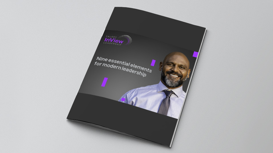 nine essential elements for modern leadership cover image