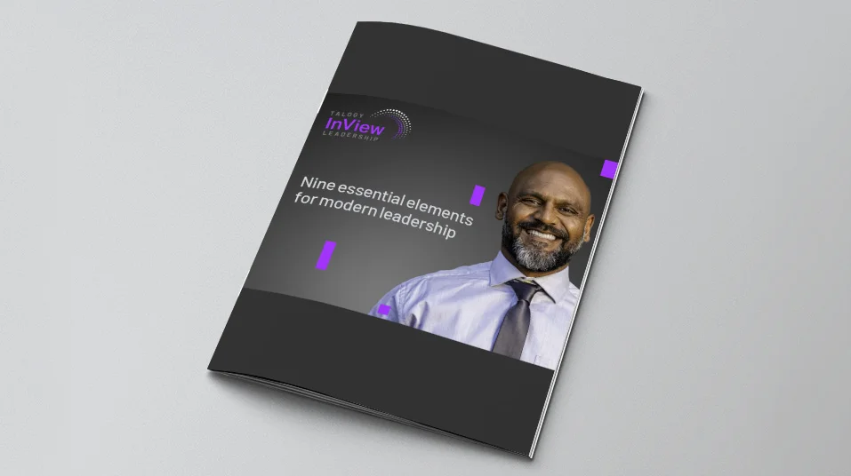 nine essential elements for modern leadership cover image